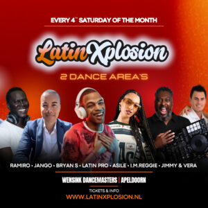 ☆LATIN-X-PLOSION☆ 2 Area's || Salsa & Bachata // Kizomba
